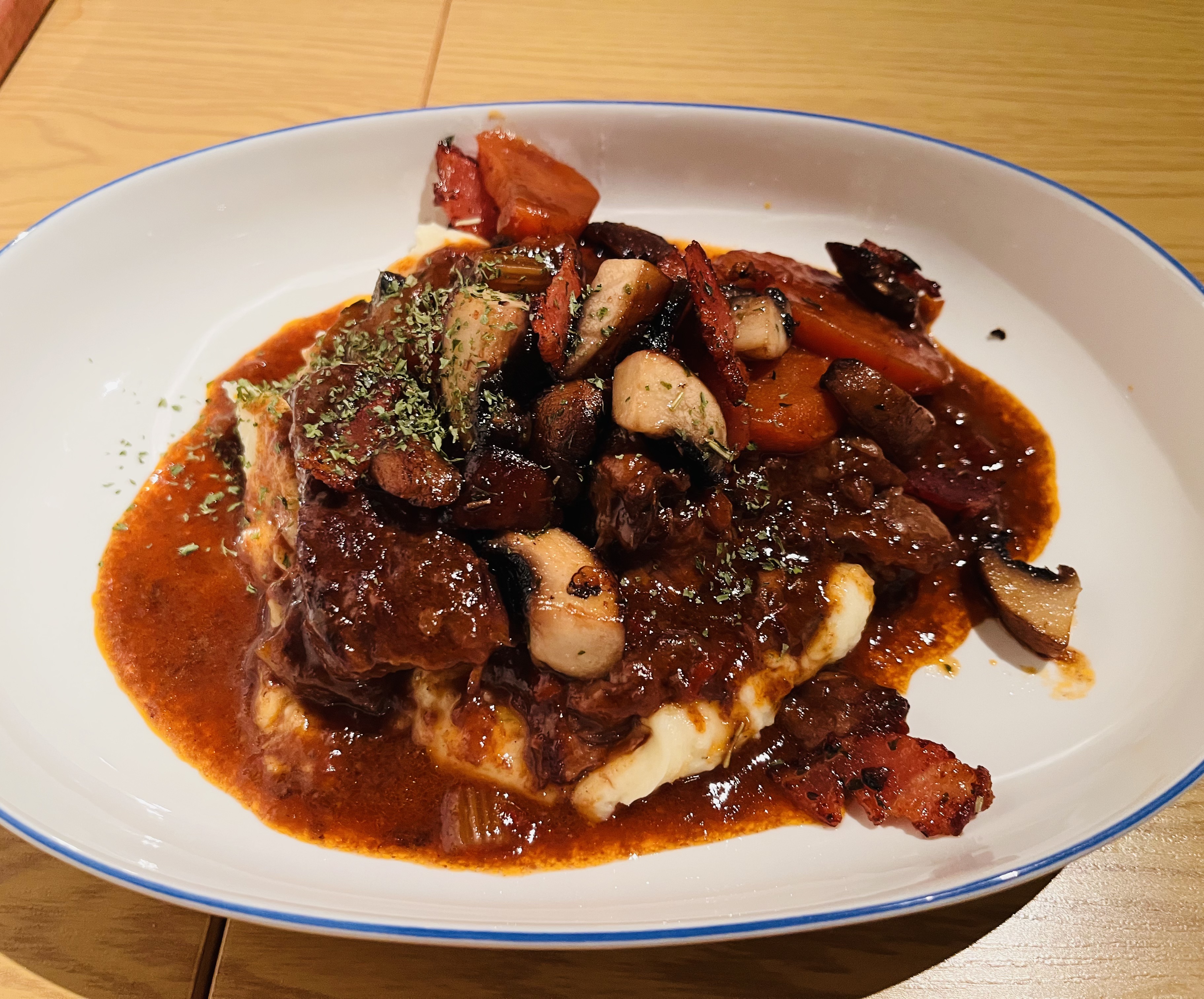 Beef bourguignon